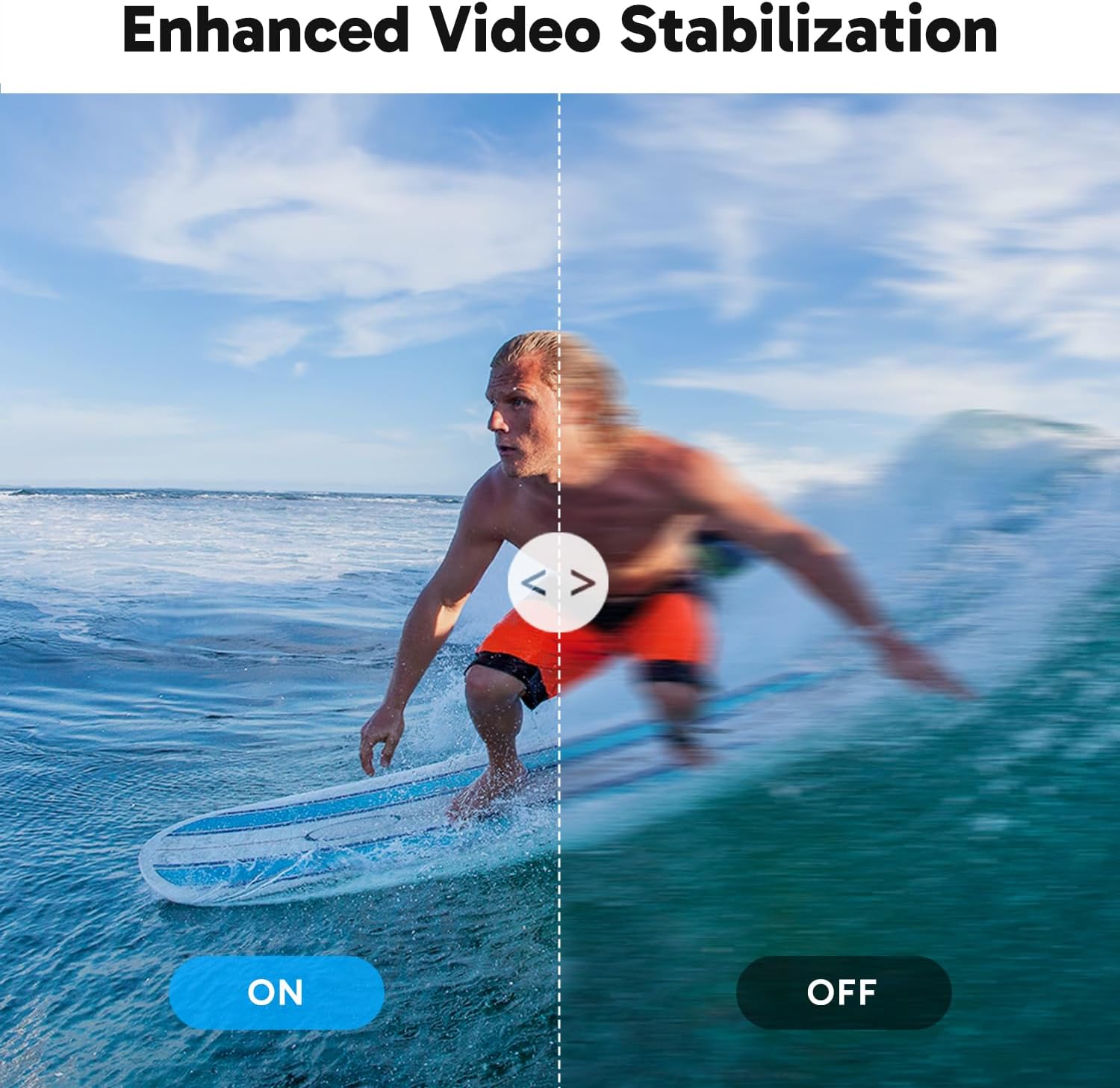 AKASO Brave 7 LE 4K30fps Action Camera with 128GB MicroSDXC U3 Memory Card Accessories Kit Bundle Ultra HD 131FT Waterproof Camera EIS 2.0 WiFi Remote Control Zoom Underwater Camera - Image 4
